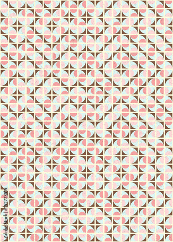 Abstract Geometric Pattern generative computational art illustration