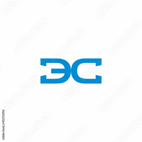 letter 3c logo template