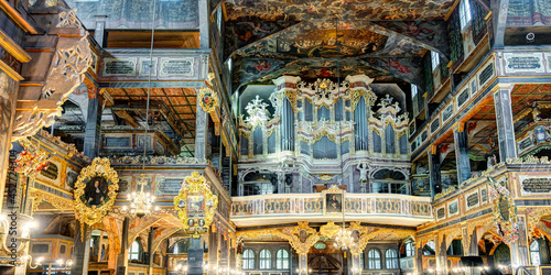 Church of Peace in   widnica  Poland  HDR Image