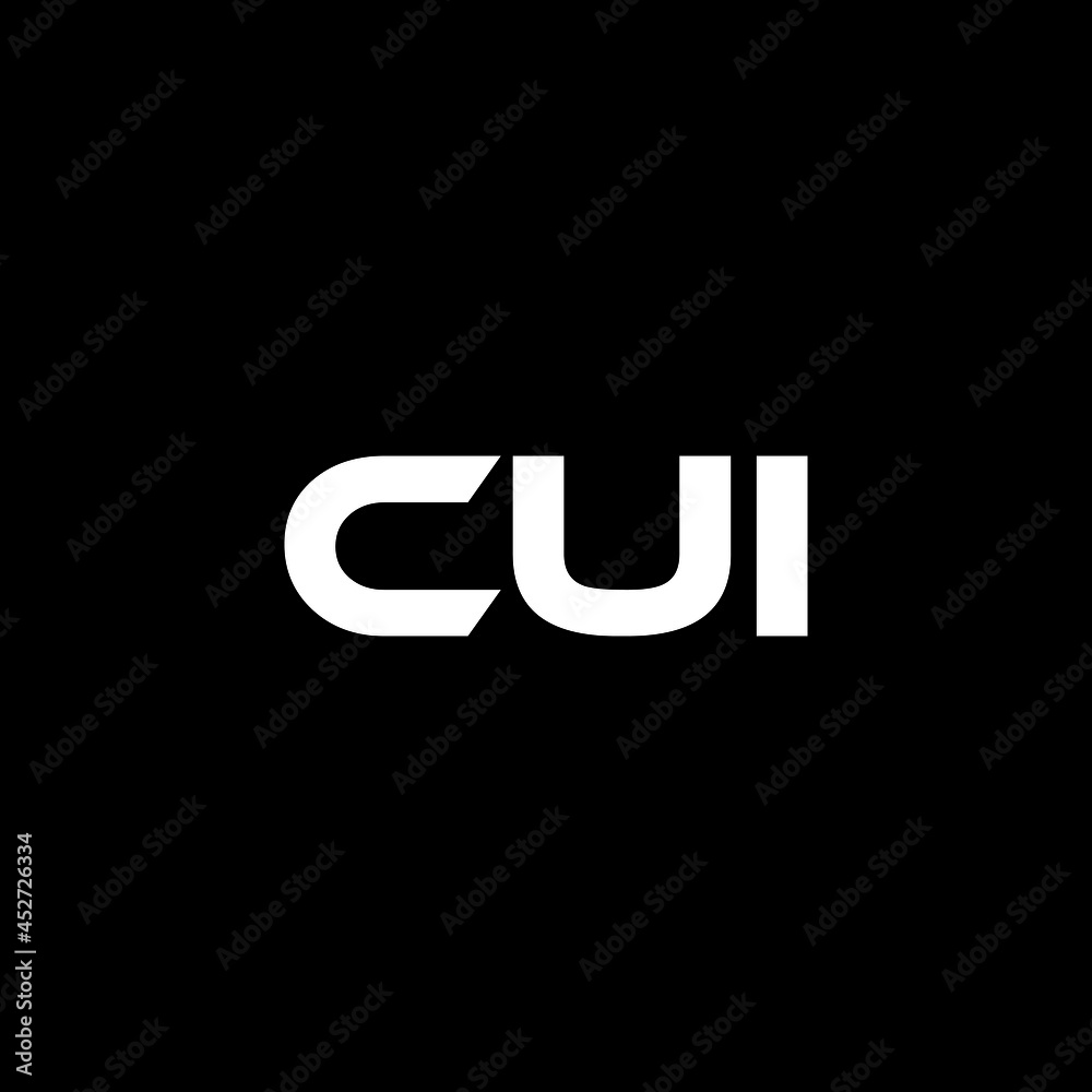CUI letter logo design with black background in illustrator, vector logo modern alphabet font overlap style. calligraphy designs for logo, Poster, Invitation, etc. CUI letter logo design with black background in illustrator, vector logo modern alphabet font overlap style. calligraphy designs for logo, Poster, Invitation, etc.