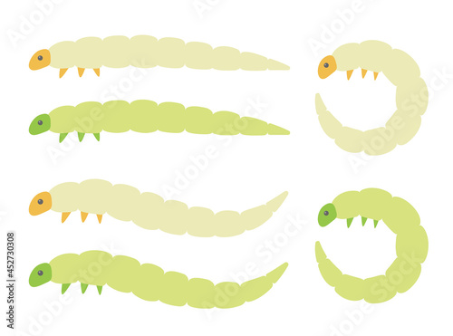 食用ワームのイラスト