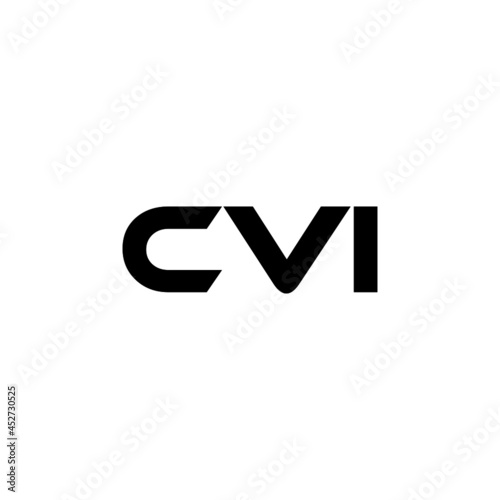 CVI letter logo design with white background in illustrator, vector logo modern alphabet font overlap style. calligraphy designs for logo, Poster, Invitation, etc. photo