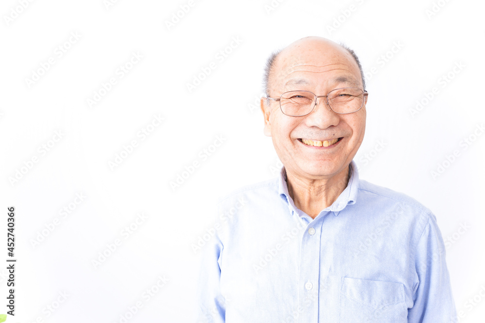笑顔のおじいさん