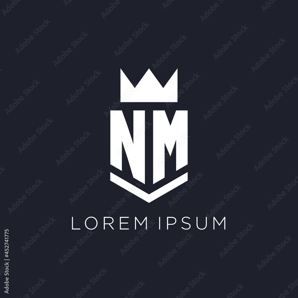 Nm Logo Design designs, themes, templates and downloadable graphic elements  on Dribbble
