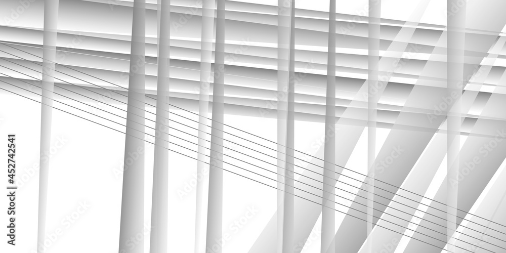 Obraz premium Grey and white background