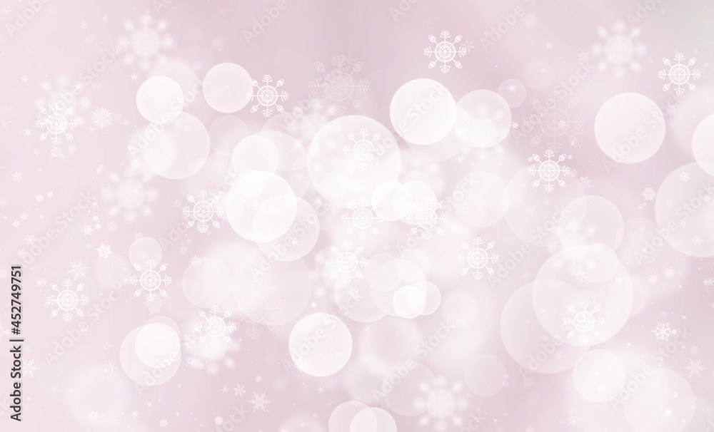 Purple abstract background. white bokeh blurred beautiful shiny lights. use for Merry Christmas, happy new year wallpaper backdrop and your product.