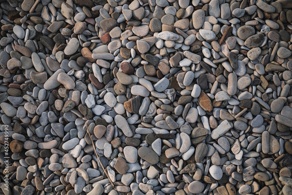 texture: stones of different sizes on the seashore texture: stones of different sizes on the seashore