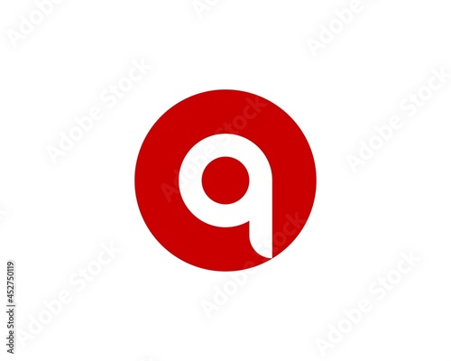 Q and qq letter logo design vector template