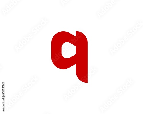 Q and qq letter logo design vector template