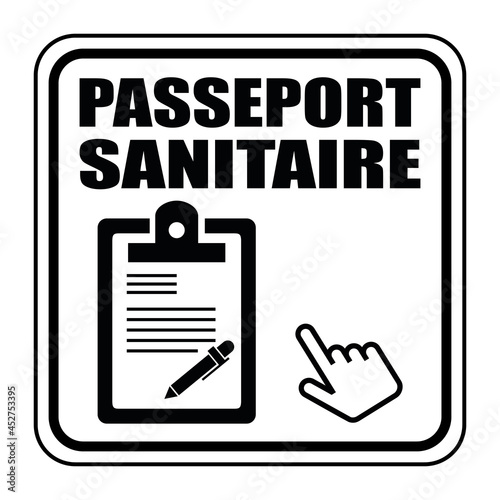 Logo passeport sanitaire.