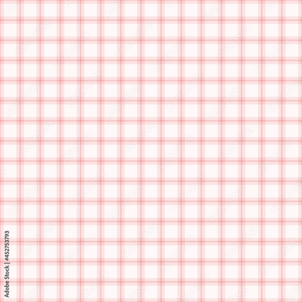 Check pattern background in pink. Vector seamless repeat of hand drawn checked gingham design. Cute and trendy geometric illustration. Check pattern background in pink. Vector seamless repeat of hand drawn checked gingham design. Cute and trendy geometric illustration.