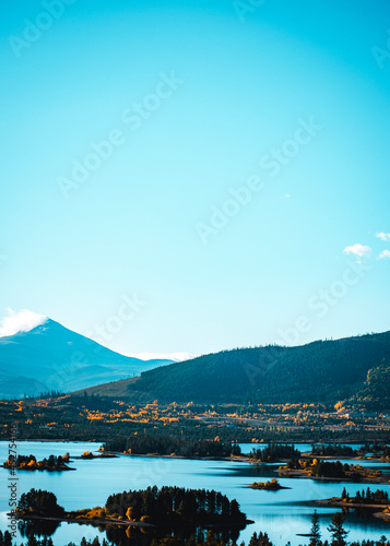 landscape with lake