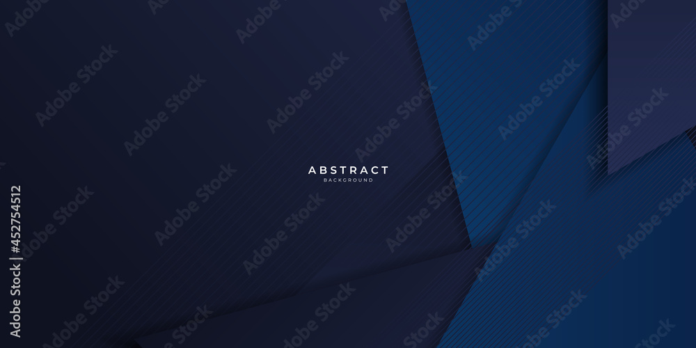 Modern navy blue background with abstract shape Modern navy blue background with abstract shape
