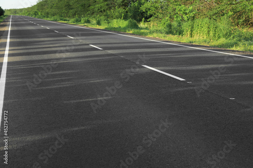 View of modern asphalt road in countryside © New Africa