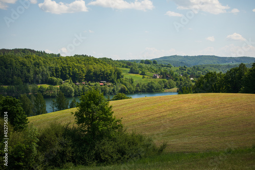 landscape of the river