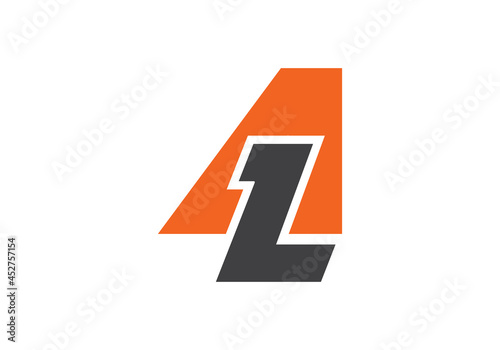 Free Download AL letter creative modern logo design vector image - GFXLoad