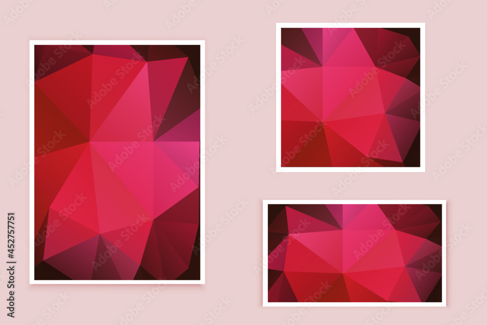 abstract textured polygonal background vector. Blurry triangle design. The pattern can be used for the background.	