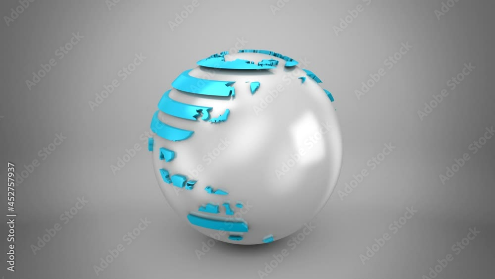 Rotating of Earth. Gray background, 3 in 1, loop, alpha matte, 3d rendering, 4k resolution
Rotating of Earth. Gray background, 3 in 1, loop, alpha matte, 3d rendering, 4k resolution