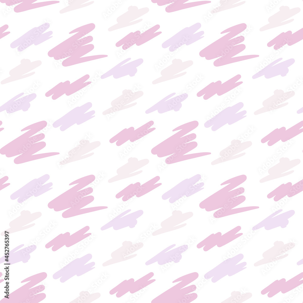 Cute, delicate seamless pattern with on a white background in pastel color. Cute, delicate seamless pattern with on a white background in pastel color.