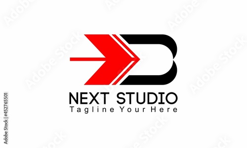Free Download next studio concept design logo - GFXLoad