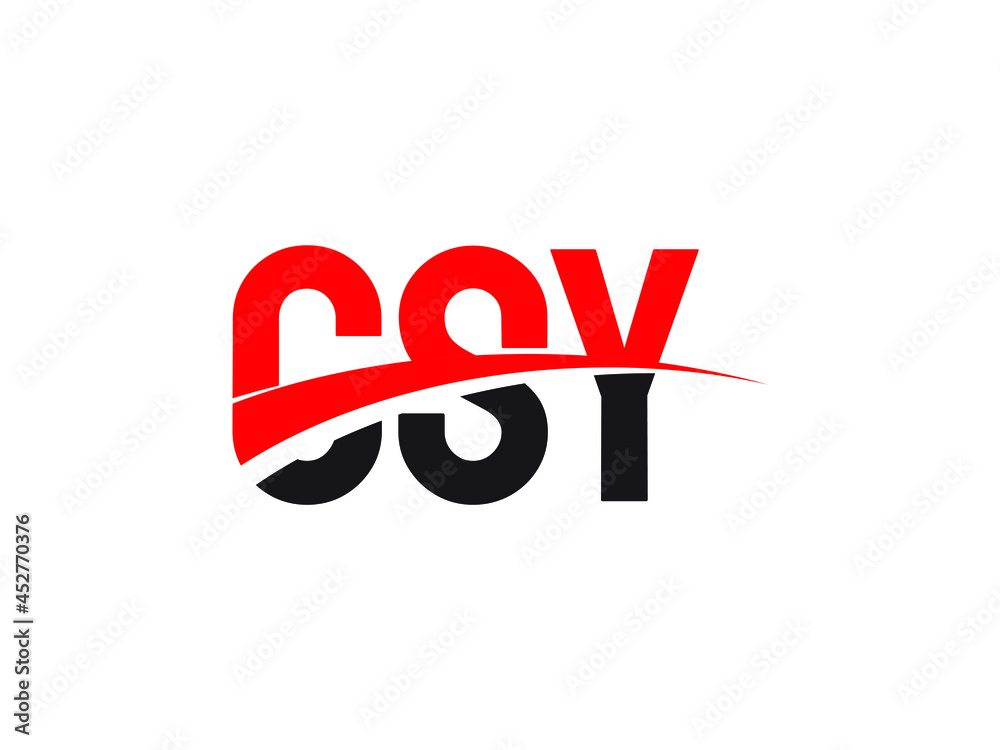 CSY Letter Initial Logo Design Vector Illustration CSY Letter Initial Logo Design Vector Illustration