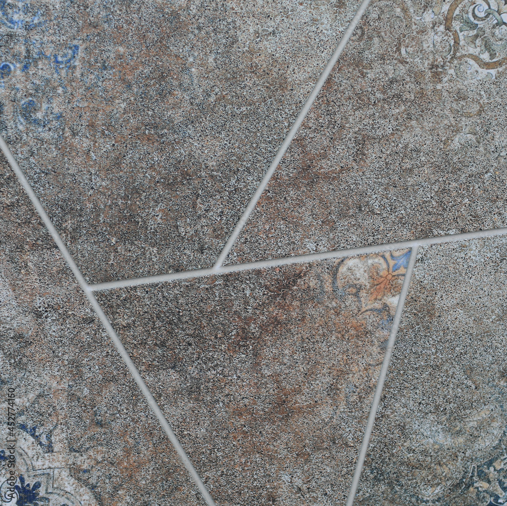 ceramic tile with abstract ornamental pattern for the kitchen ceramic tile with abstract ornamental pattern for the kitchen