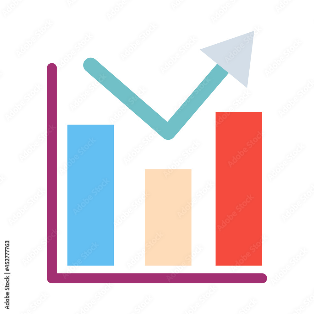 Business chart vector icon diagram illustration graphic design. Datum infographic chart icon growth finance element bar report. Abstract information progress arrow info document flow chart strategy Business chart vector icon diagram illustration graphic design. Datum infographic chart icon growth finance element bar report. Abstract information progress arrow info document flow chart strategy