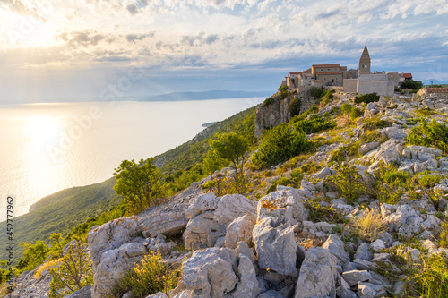 Lubenice auf der Insel Cres, Kroatien