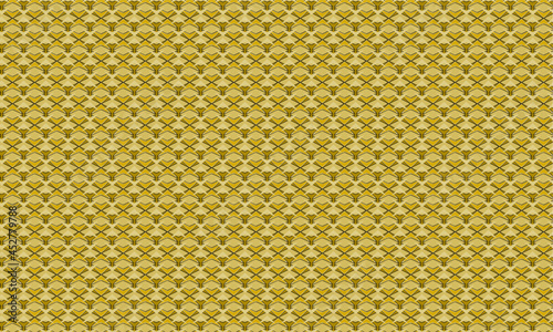 yellow pattern of geometric elements