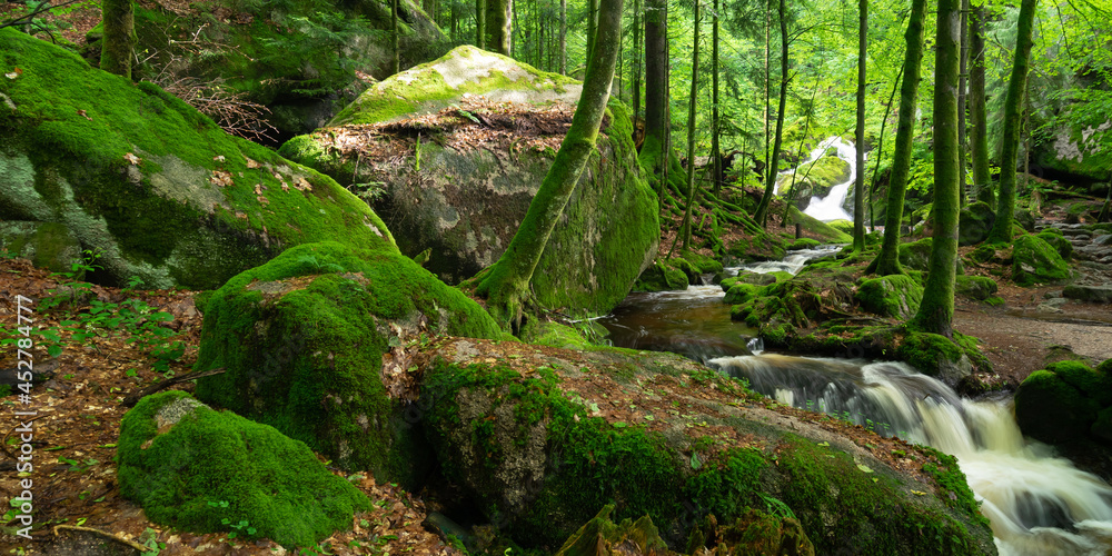 Naklejka premium Gertelbach Wasserfall