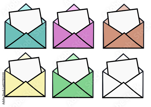 set of envelopes