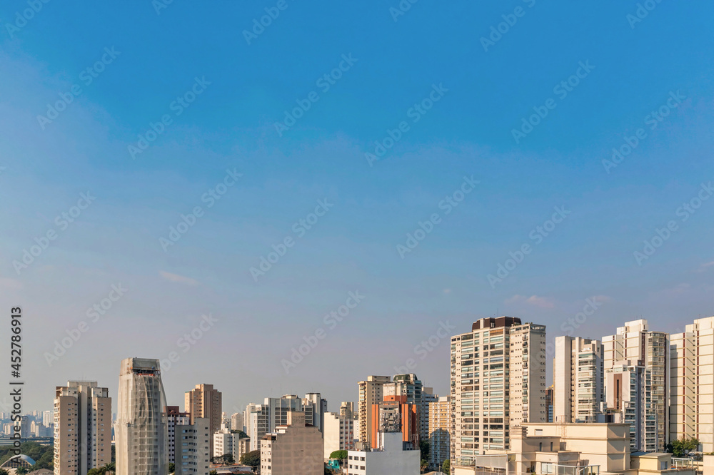 Foto aérea da cidade de São Paulo