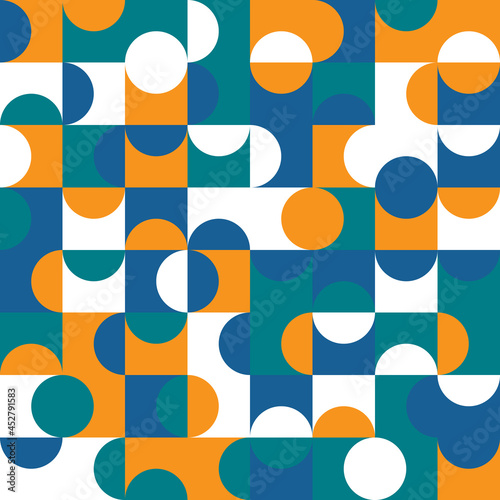 Geometric seamless pattern ...