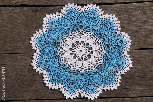 Obraz na płótnie crocheted napkin w salonie