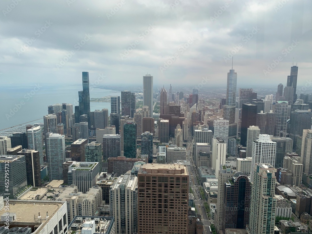 View of Chicago from John Hancock Center
