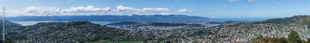 Wellington, New Zealand, panorama
