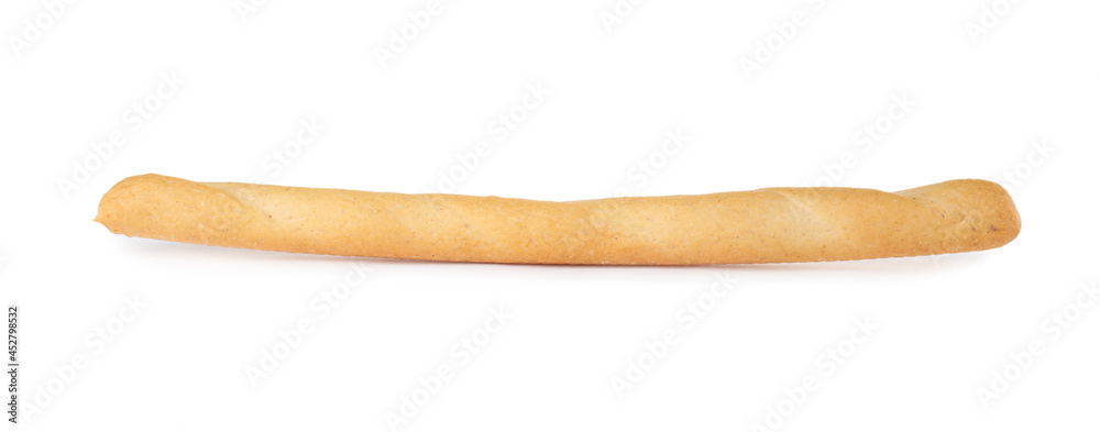 Fresh delicious grissini stick isolated on white Fresh delicious grissini stick isolated on white