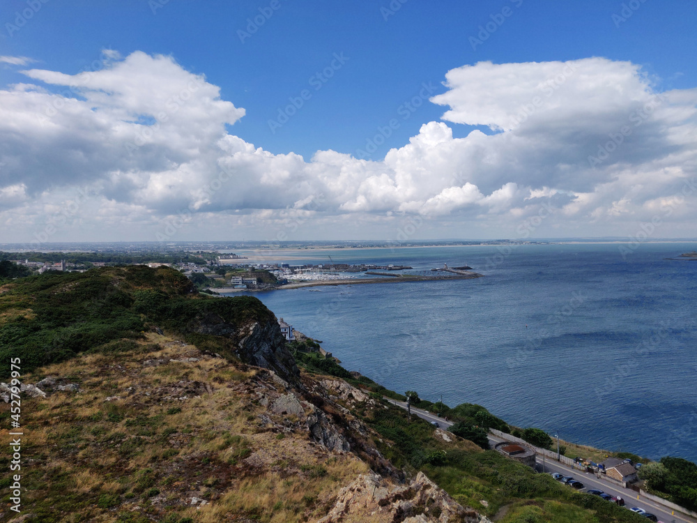 Bray to Greystones - Cliff walk, Bray, dublin, Ireland Bray to Greystones - Cliff walk, Bray, dublin, Ireland