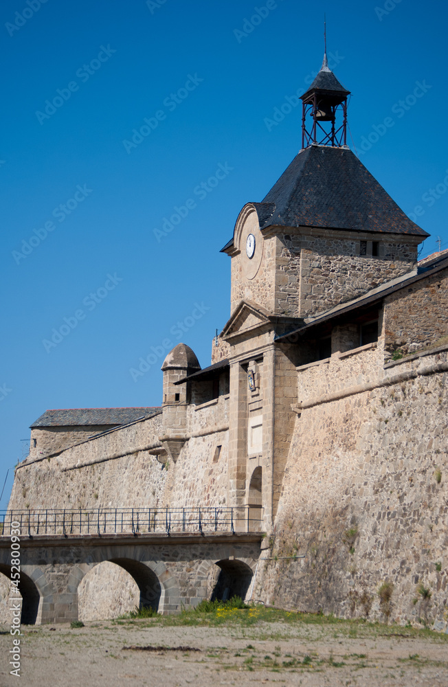 Mont-Louis Fortress, Conflent, Pyrénées Orientales, France.