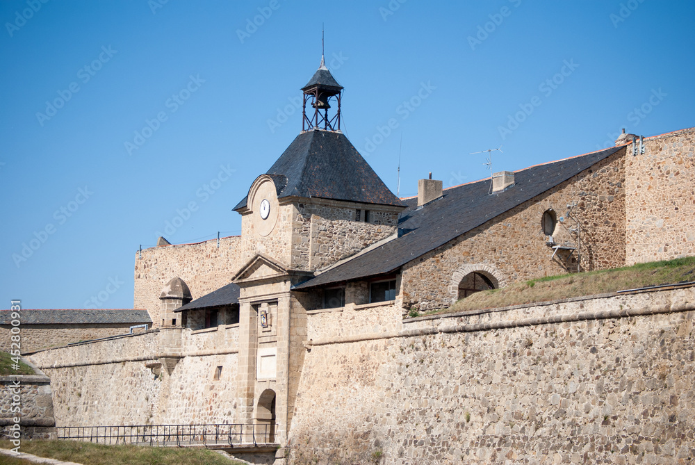Mont-Louis Fortress, Conflent, Pyrénées Orientales, France.