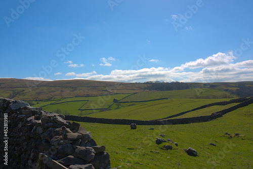 Obraz na płótnie landscape in the yorkshire dales w salonie