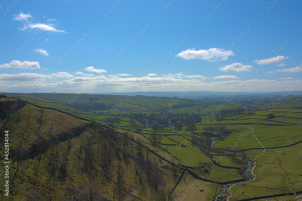 view from the top of the mountain
