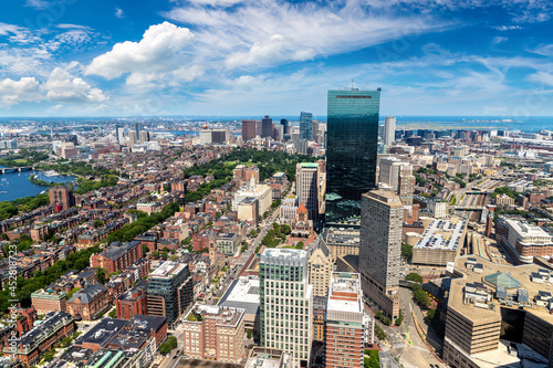 Panoramic aerial view of Boston, USA © Sergii Figurnyi