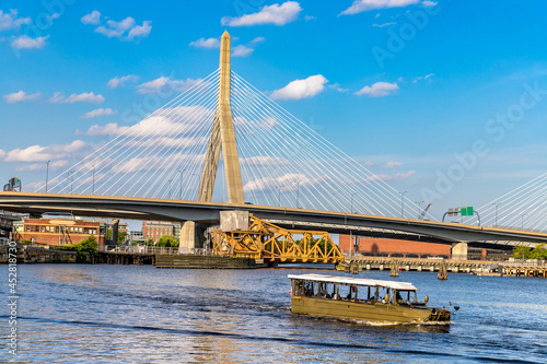 Zakim Bridge in Boston photo