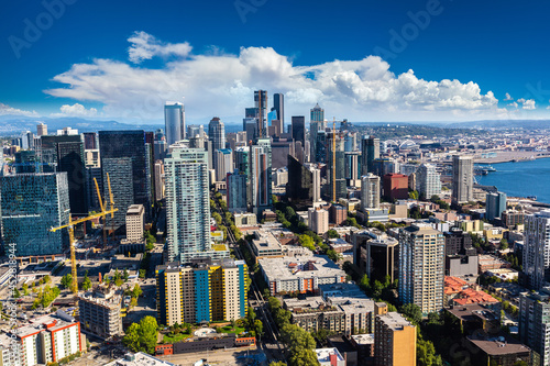 Aerial view of Seattle, USA © Sergii Figurnyi