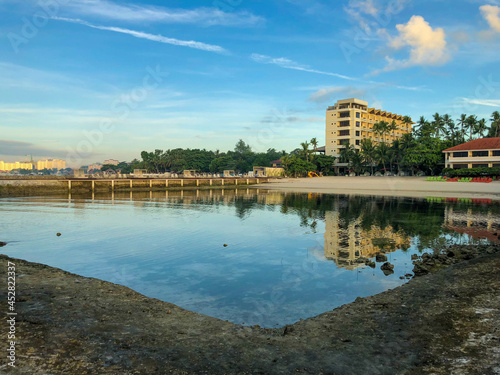 フィリピン、セブ島、マクタン島周辺を観光している風景 Scenery of sightseeing around Mactan Island, Cebu Island, Philippines