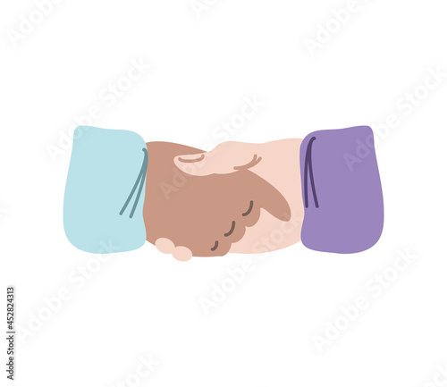 handshake peace gesture