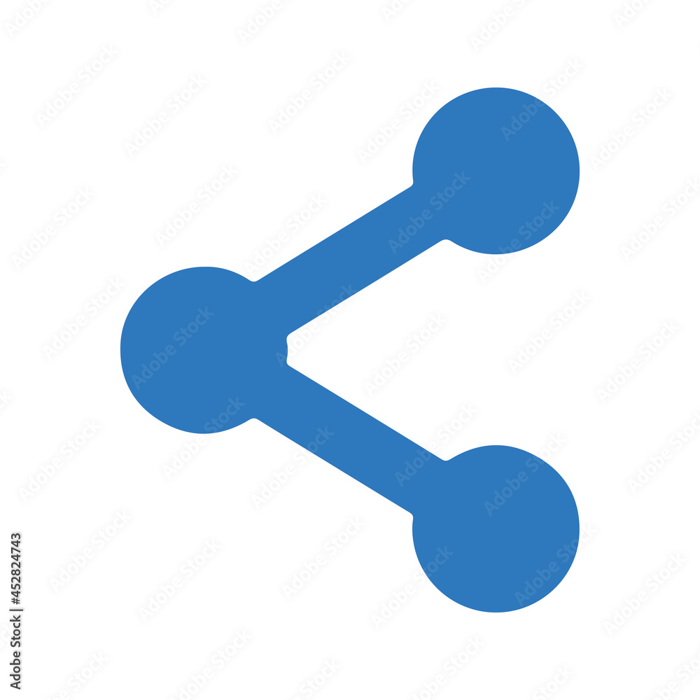 Share icon. Vector and glyph Share icon. Vector and glyph