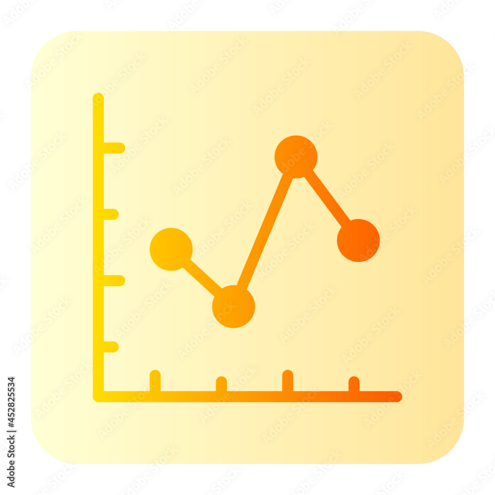 analytics gradient icon analytics gradient icon