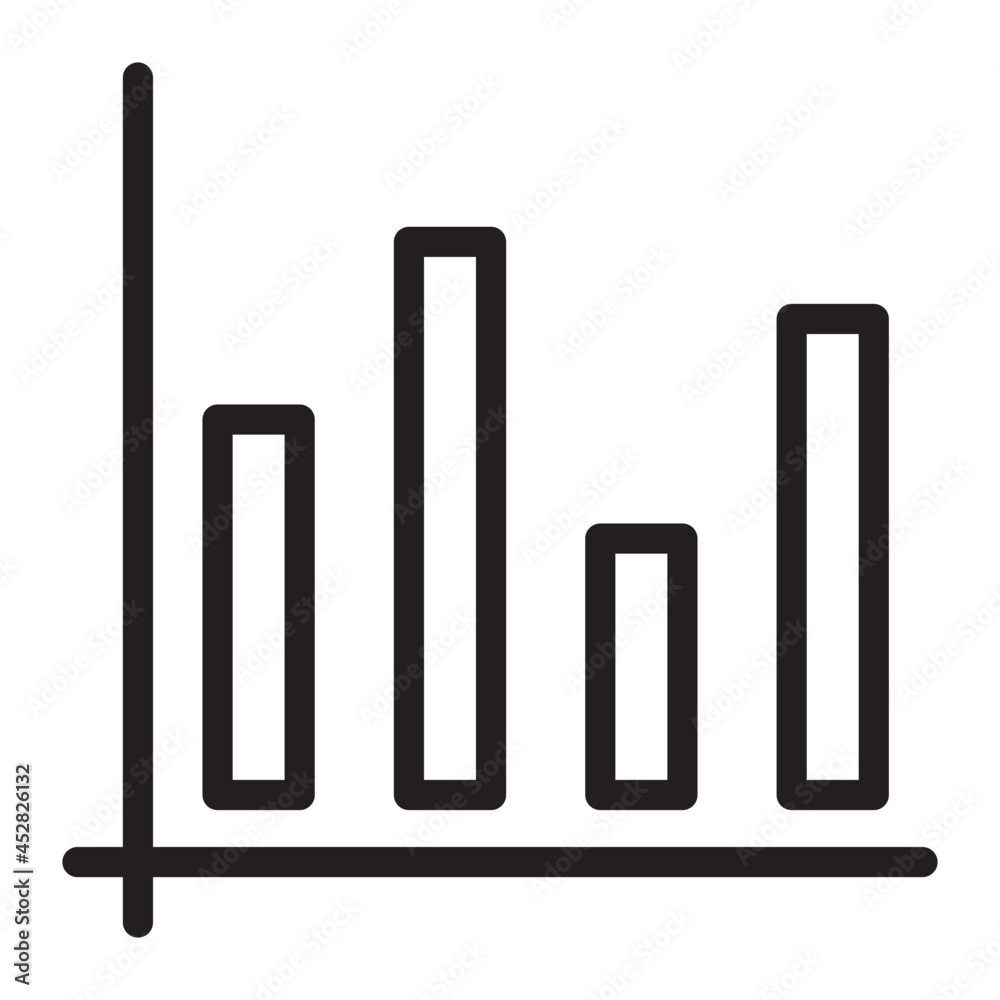 graph line icon graph line icon